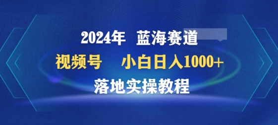 2024年视频号蓝海赛道百家讲坛，小白日入1000+，落地实操教程-逍遥资源网